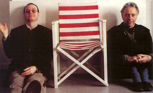 Andy Partridge con Harold Budd